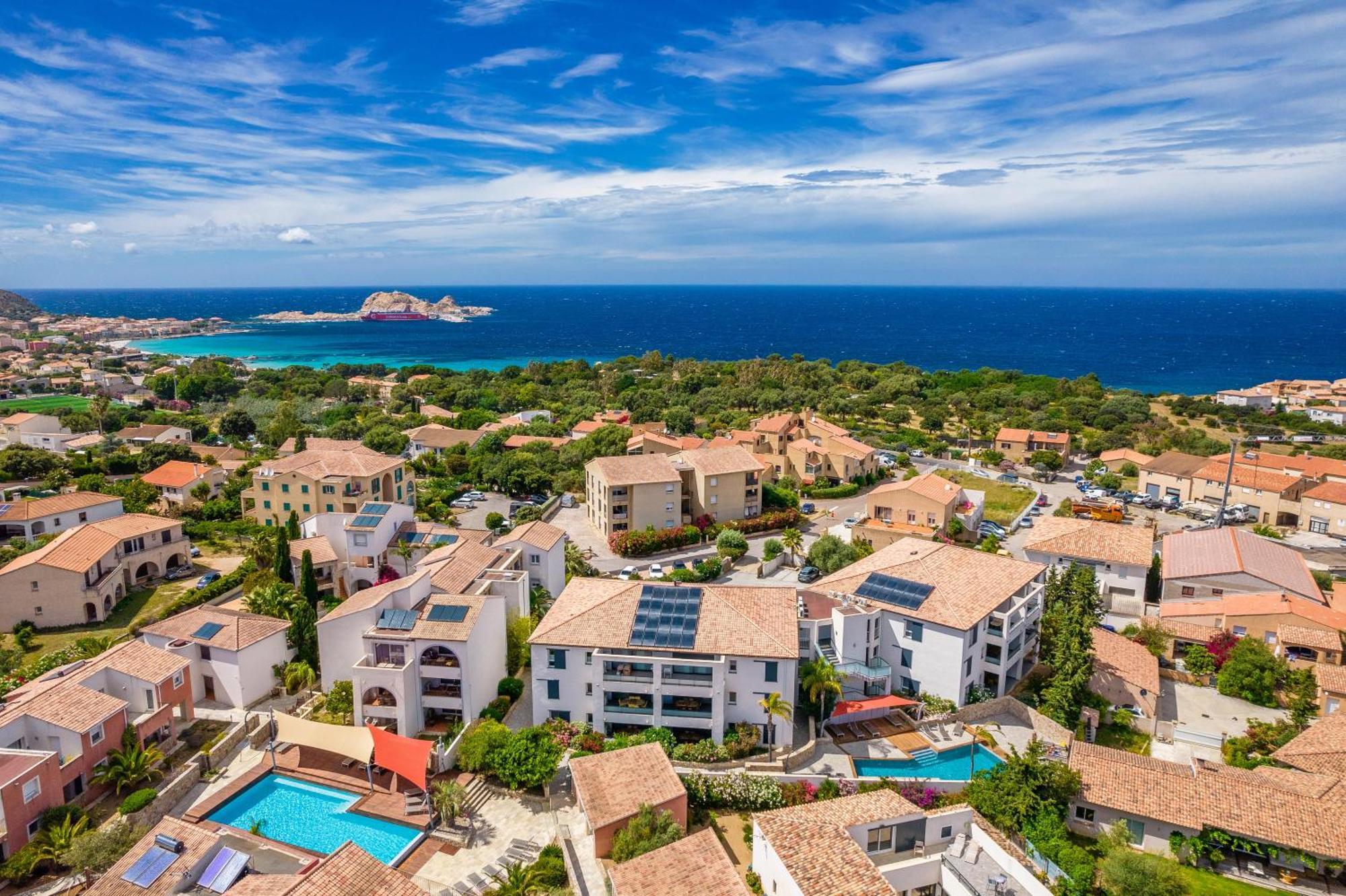 Les Alizes Residence & Spa L'Ile-Rousse  Ngoại thất bức ảnh